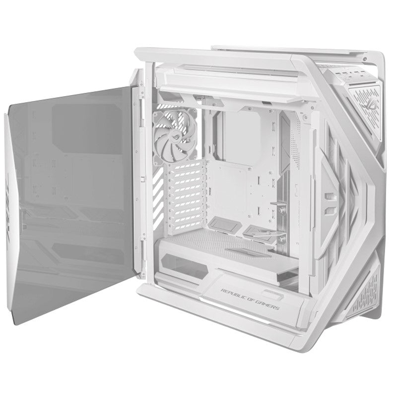 Asus ROG Hyperion GR701 ARGB Full Tower Gaming Case - White (4 Fans Included)