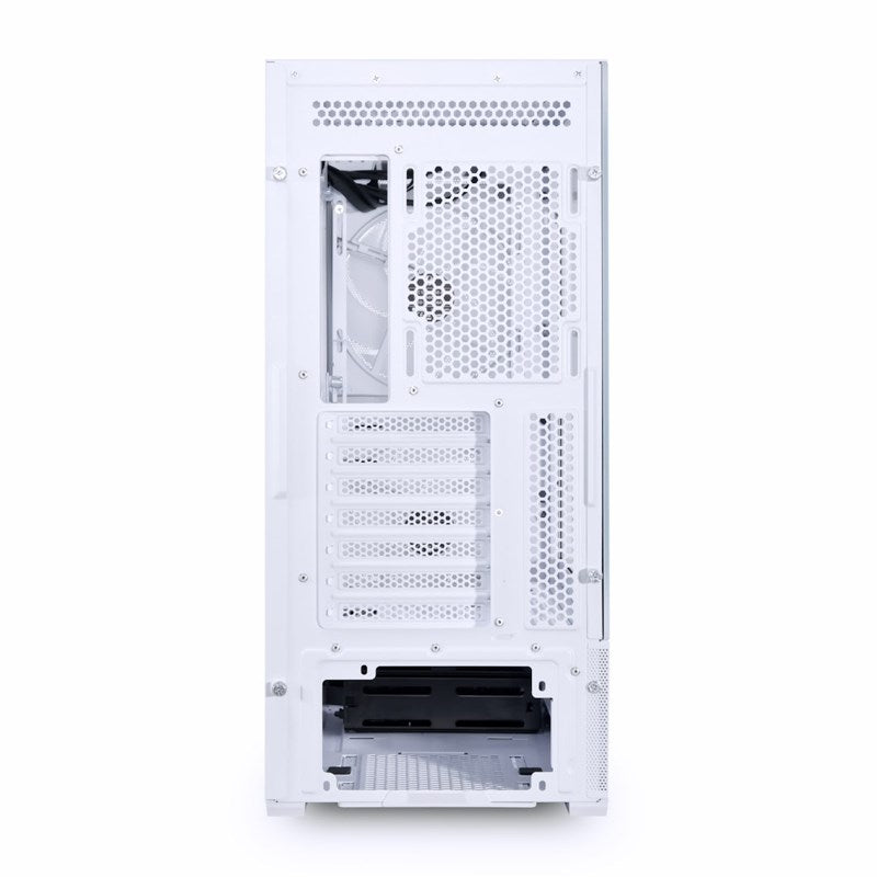 LIAN LI LANCOOL 206 ATX Mid Tower Gaming PC Case (2 ARGB Fans Included) - White