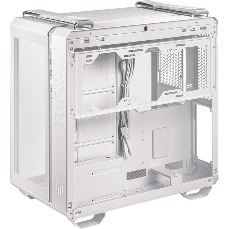 Asus TUF GAMING GT502 Tempered Glass ATX Mid Tower Gaming Case - White