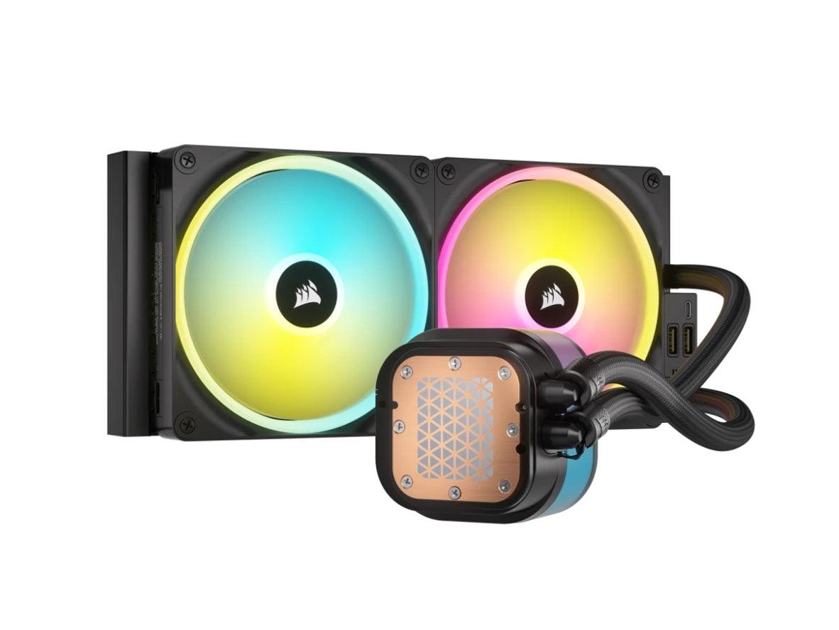 Corsair iCUE Link H115i RGB 280mm AIO Liquid CPU Cooler - Black