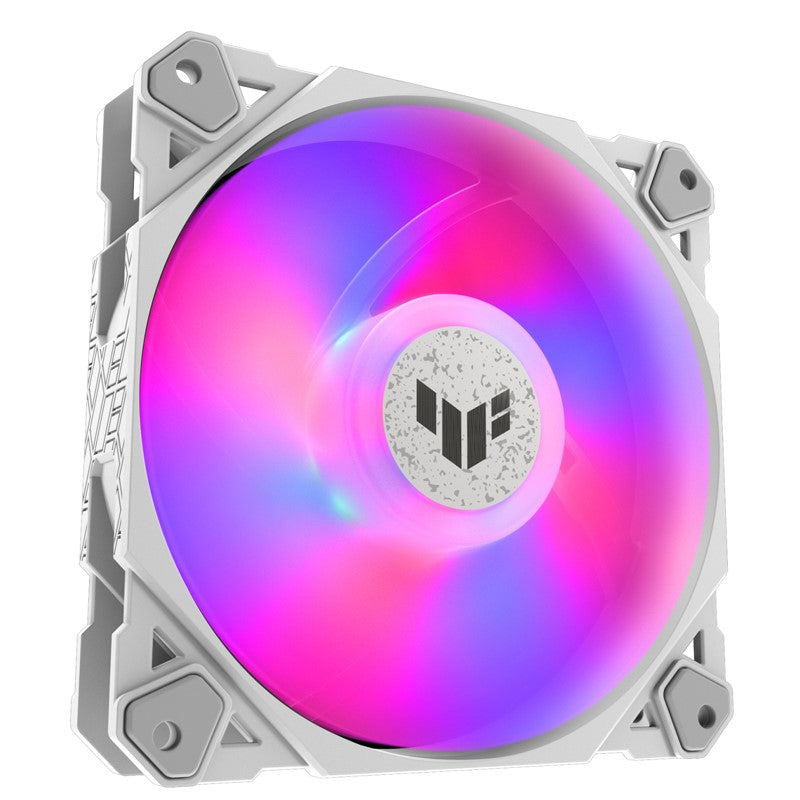 Asus TUF Gaming TF120 ARGB 3 in 1 Gaming Case Fan - White