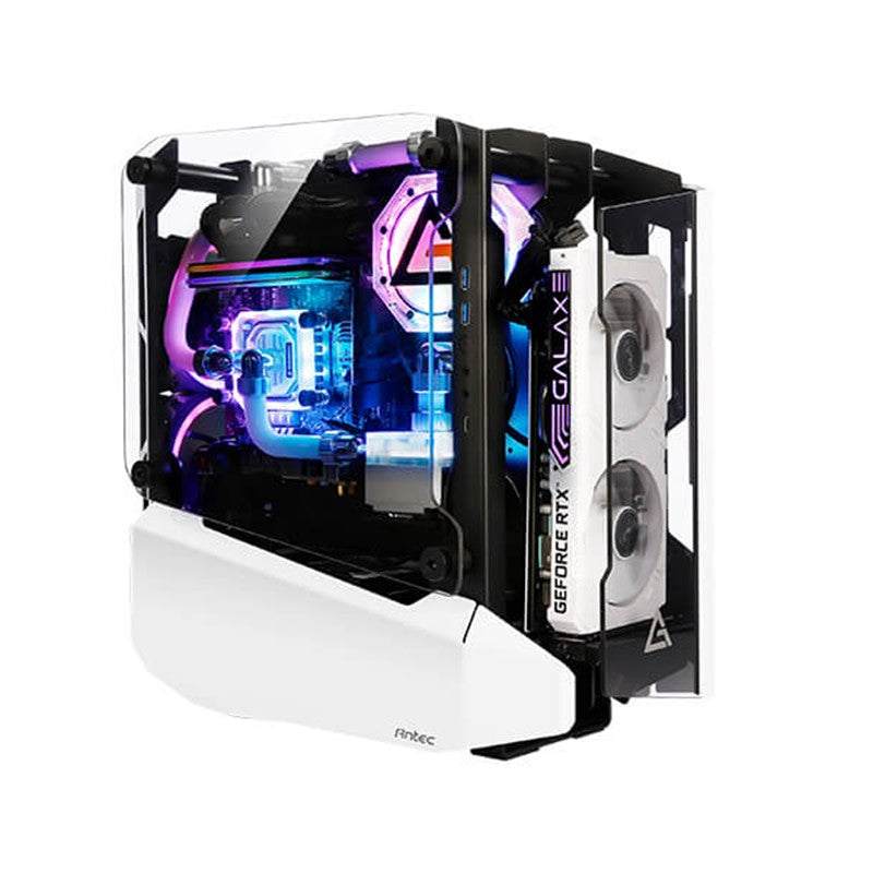 Antec Striker ITX Mini Tower Transparent - White