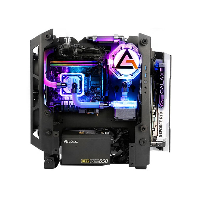 Antec Striker ITX Mini Tower Transparent - White