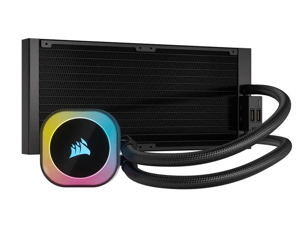 Corsair iCUE Link H115i RGB 280mm AIO Liquid CPU Cooler - Black