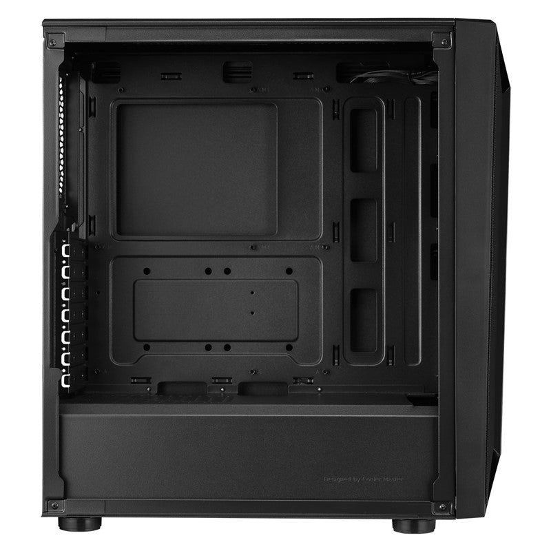 Cooler Master CMP 510 ATX Mid Tower Gaming PC Case with 3 ARGB Fans - Black