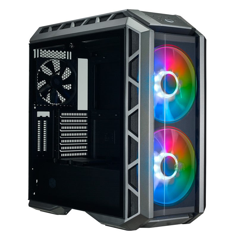 CoolerMaster MasterCase H500P ARGB Tempered Glass Gaming PC Case with 2 x 200mm RGB Fans