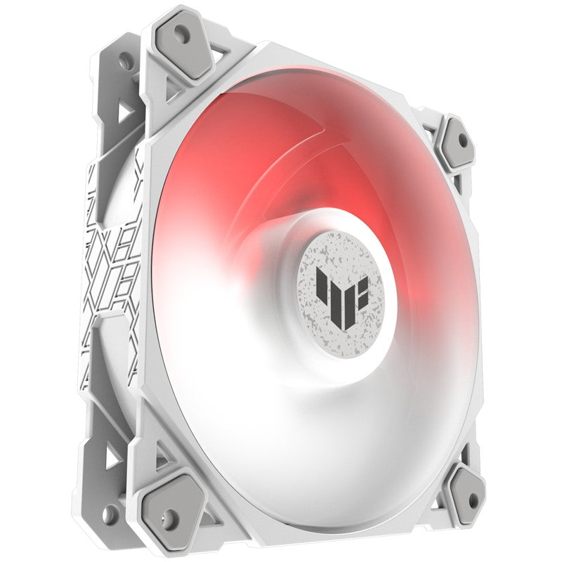 Asus TUF Gaming TF120 ARGB 3 in 1 Gaming Case Fan - White