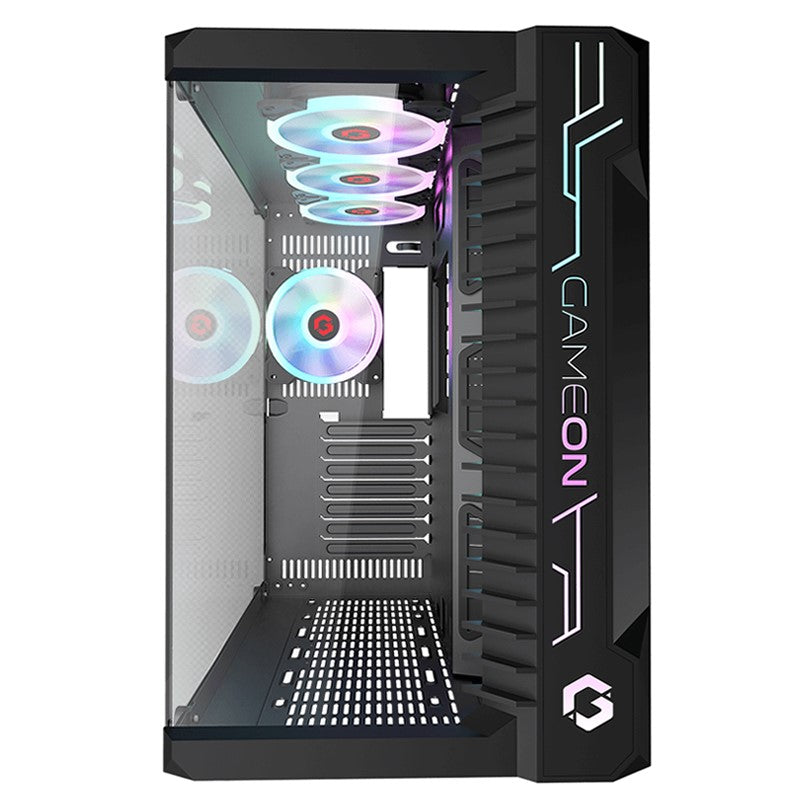 GAMEON Emperor Midnight III Series Mid Tower Gaming Case - Black