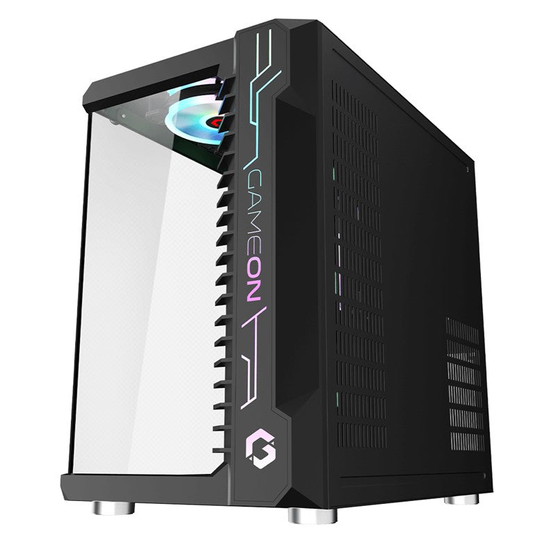GAMEON Emperor Midnight III Series Mid Tower Gaming Case - Black
