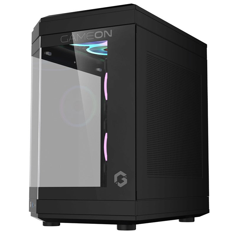 GAMEON Valkyrie Series Mid Tower Gaming Case - Black