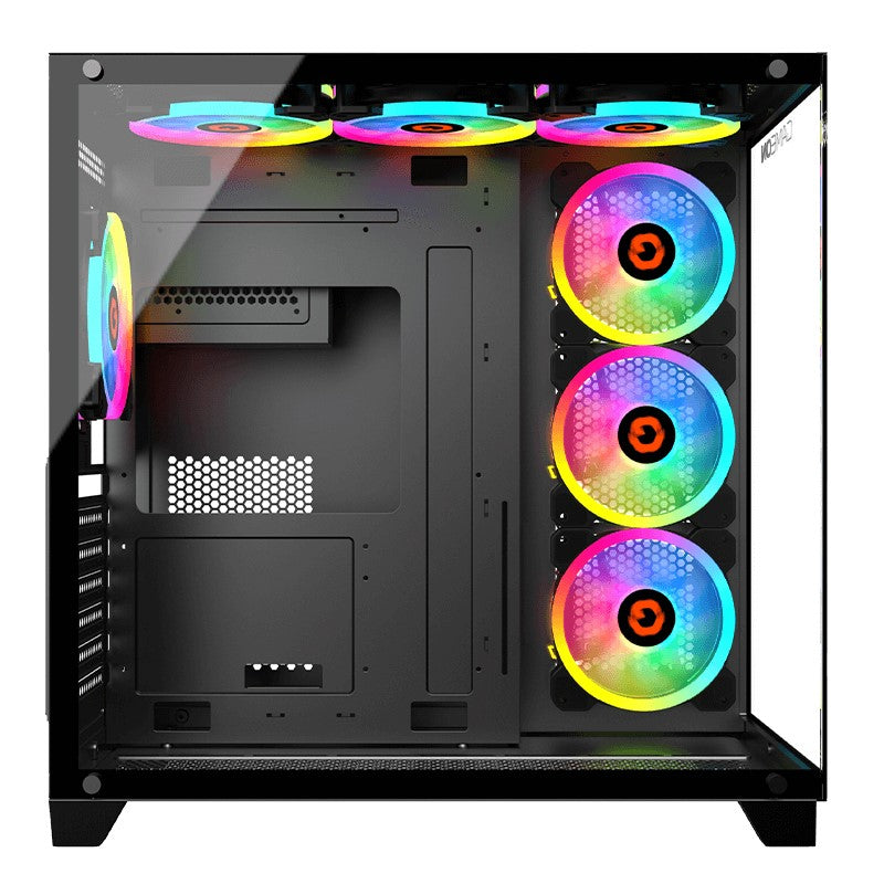 GAMEON Emperor Midnight Series Mid Tower Gaming Case - Black