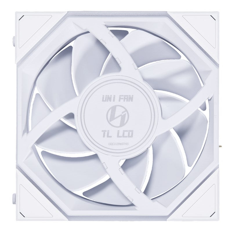LIAN LI UNI FAN TL LCD 120mm ARGB Cooling Fan with 1.6" LCD Screen (Pack of 3)