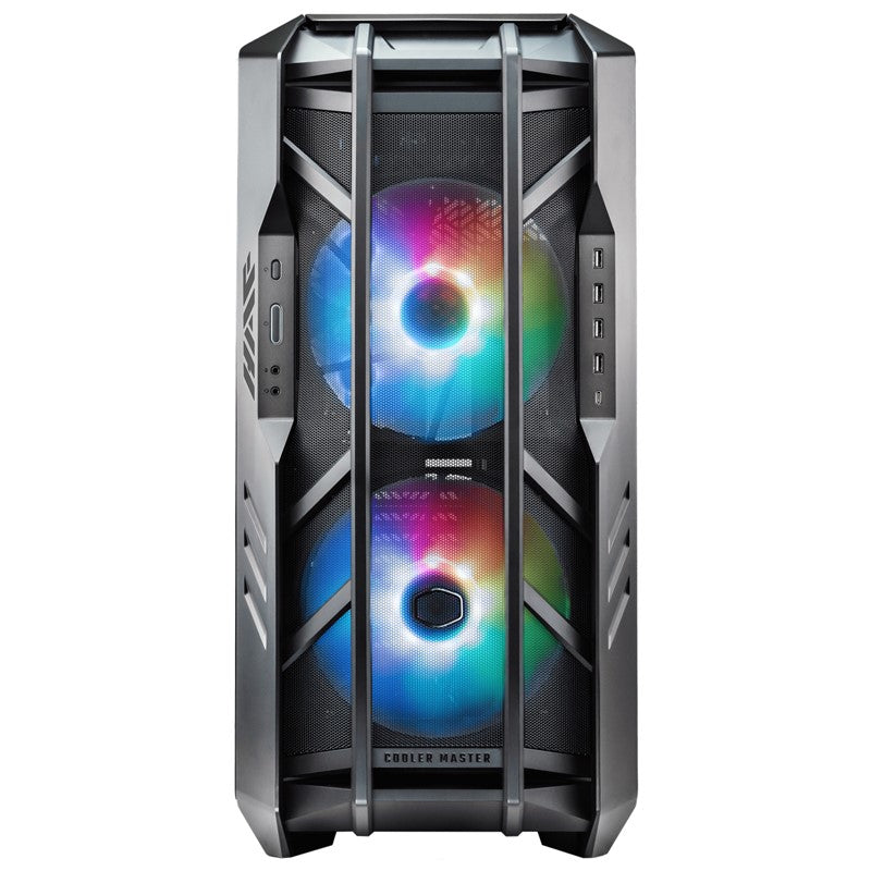 Cooler Master HAF 700 ARGB E-ATX Full Tower Gaming PC Case - Titanium Grey