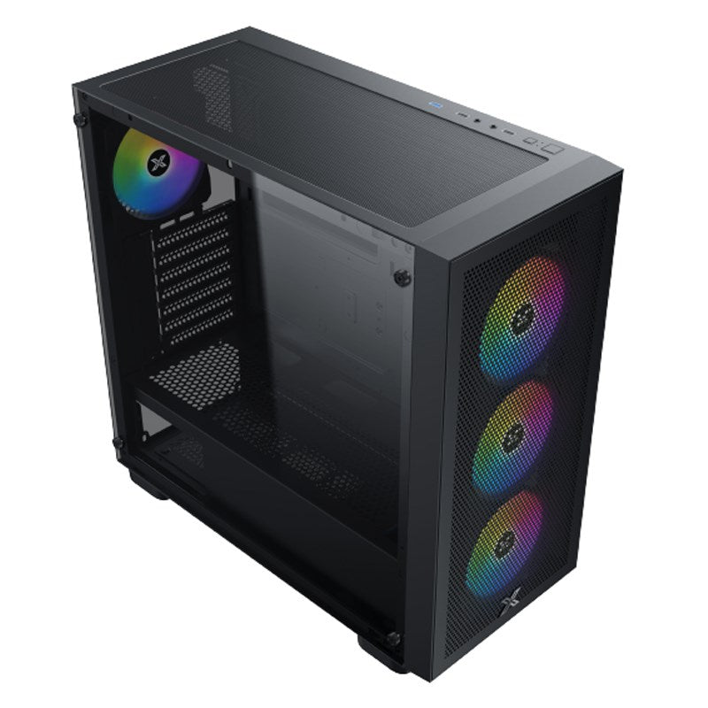 XIGMATEK GAMING Z PRO ARGB EATX Mid Tower Gaming PC Case - Black