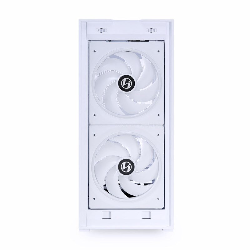 LIAN LI LANCOOL 206 ATX Mid Tower Gaming PC Case (2 ARGB Fans Included) - White