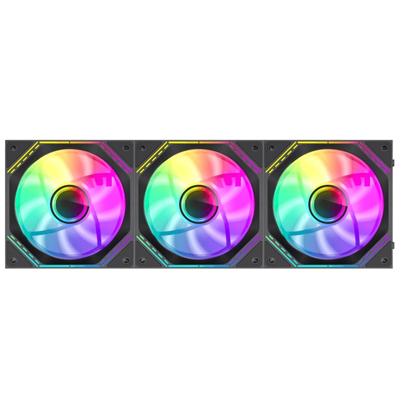 GameMax FN12A-S3I-B 120mm ARGB Case Fan (Pack of 3)