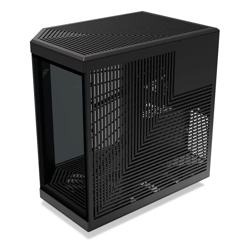 HYTE Y70 Touch Infinite E-ATX Mid Tower Gaming Case with 14.5" Touch Display - Pitch Black
