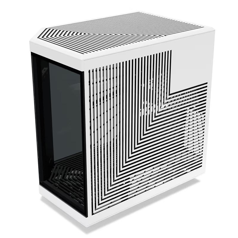 HYTE Y70 Touch Infinite E-ATX Mid Tower Gaming Case with 14.5" Touch Display - Panda