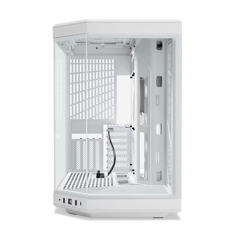 HYTE Y70 E-ATX Mid Tower Gaming Case - Snow White