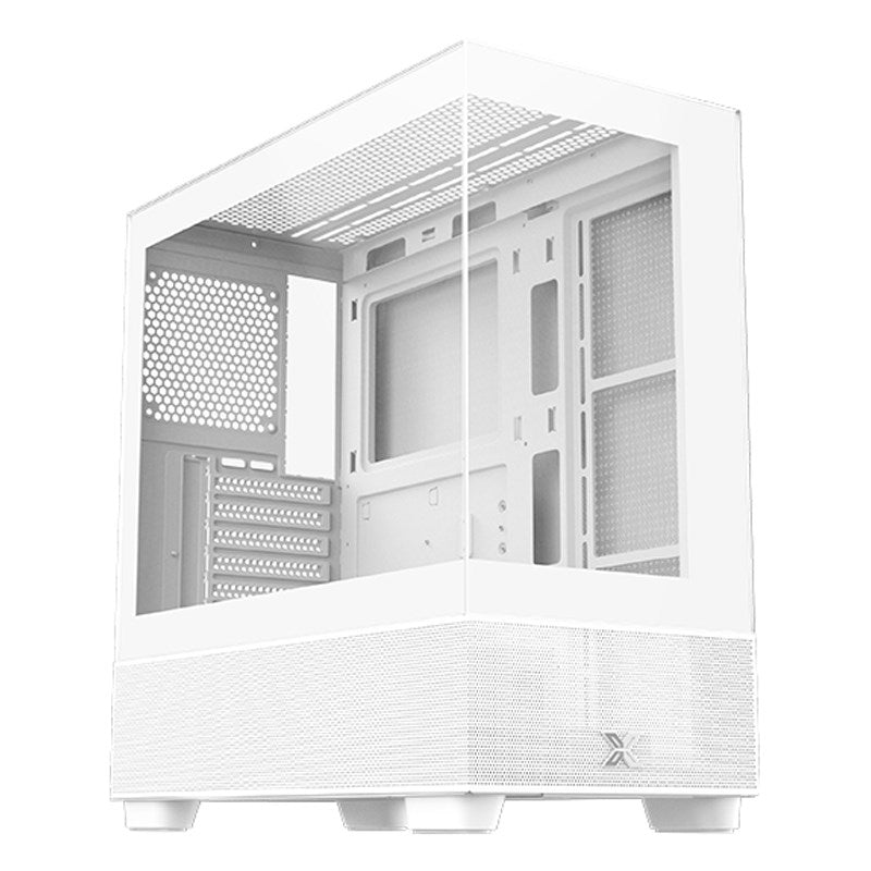 Xigmatek Endorphin Air V2 Arctic E-ATX Mid Tower Gaming PC Case - White