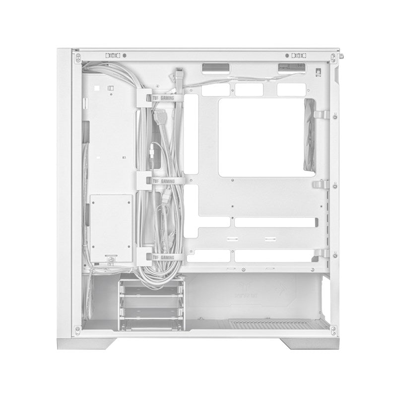 Asus TUF Gaming GT302 ARGB E-ATX Mid Tower Gaming Case - White - Open Box