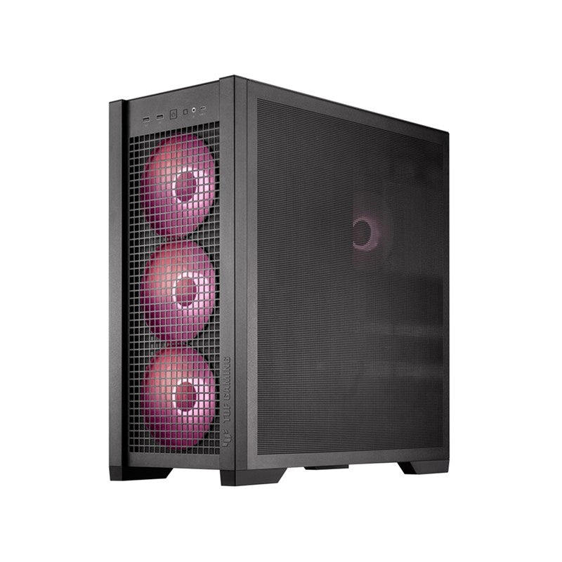 Asus TUF Gaming GT302 ARGB E-ATX Mid Tower Gaming Case - Black - Open Box