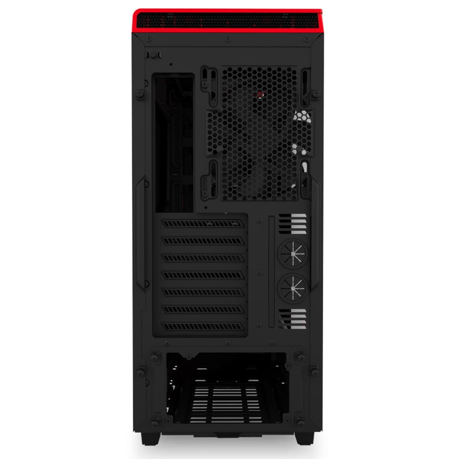 NZXT CC H440 Plus Matte Black & Red