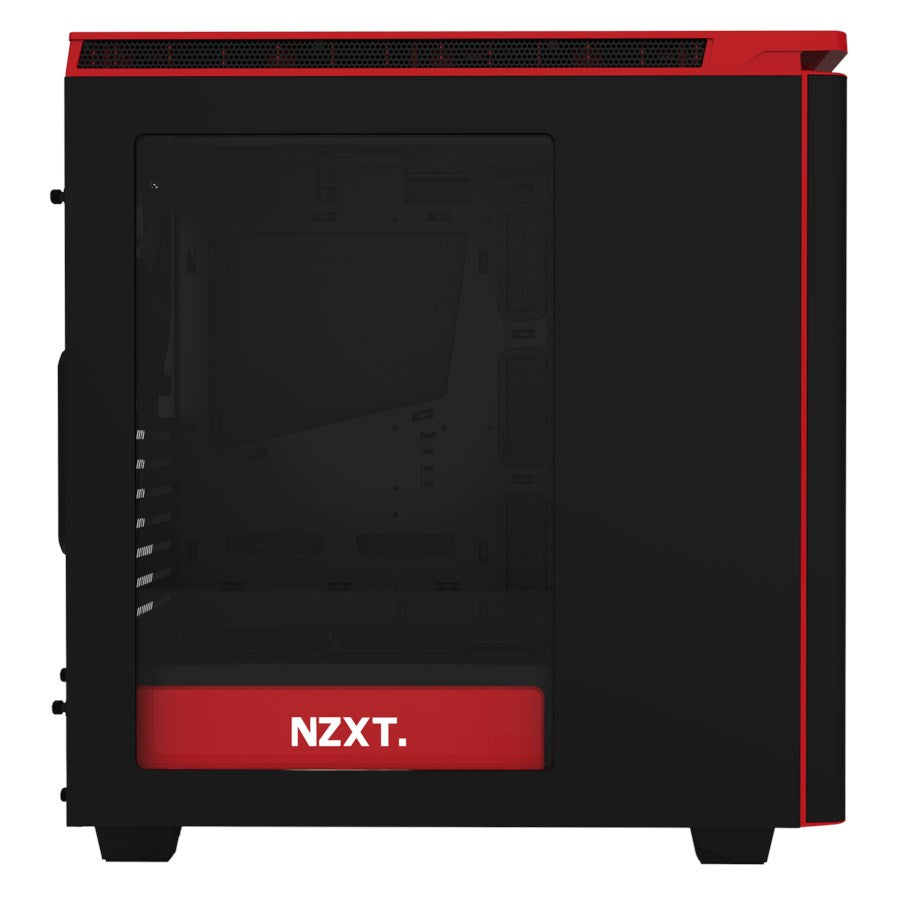 NZXT CC H440 Plus Matte Black & Red