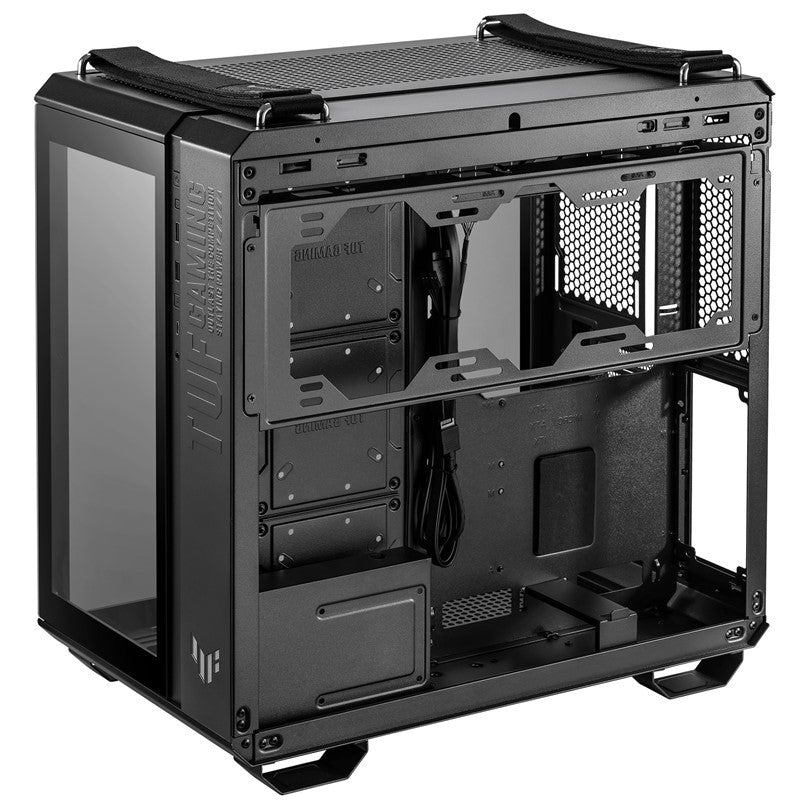Asus TUF GAMING GT502 Tempered Glass ATX Mid Tower Case - Black