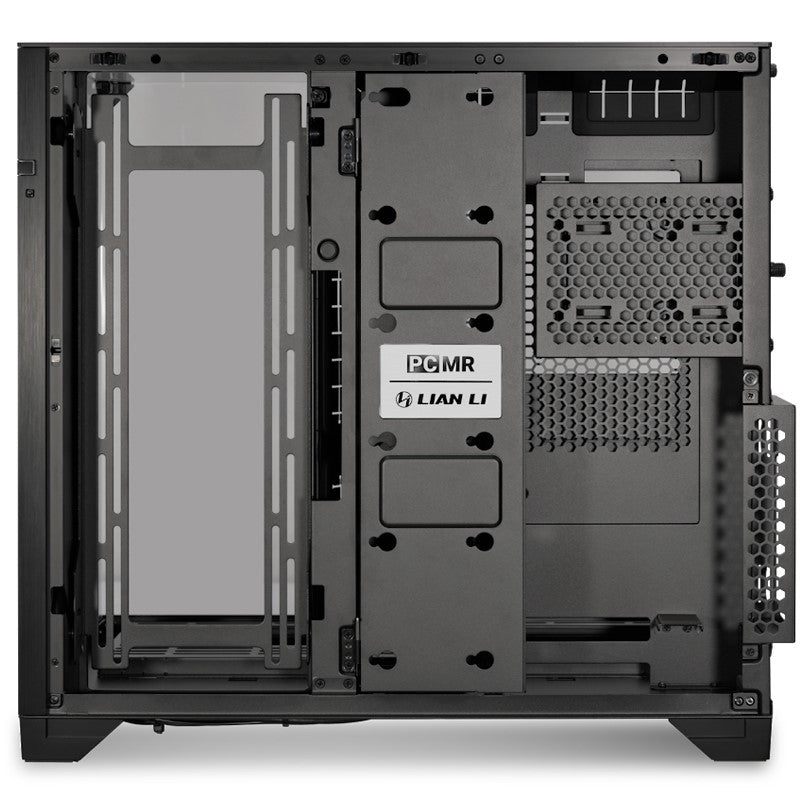 LIAN LI O11 VISION Tempered Glass Mid Tower Gaming Case - Black (Fans Not Included)