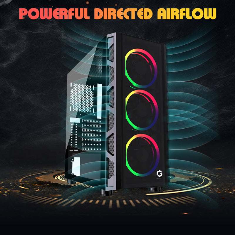 GAMEON TRIDENT II Mid Tower Gaming Case