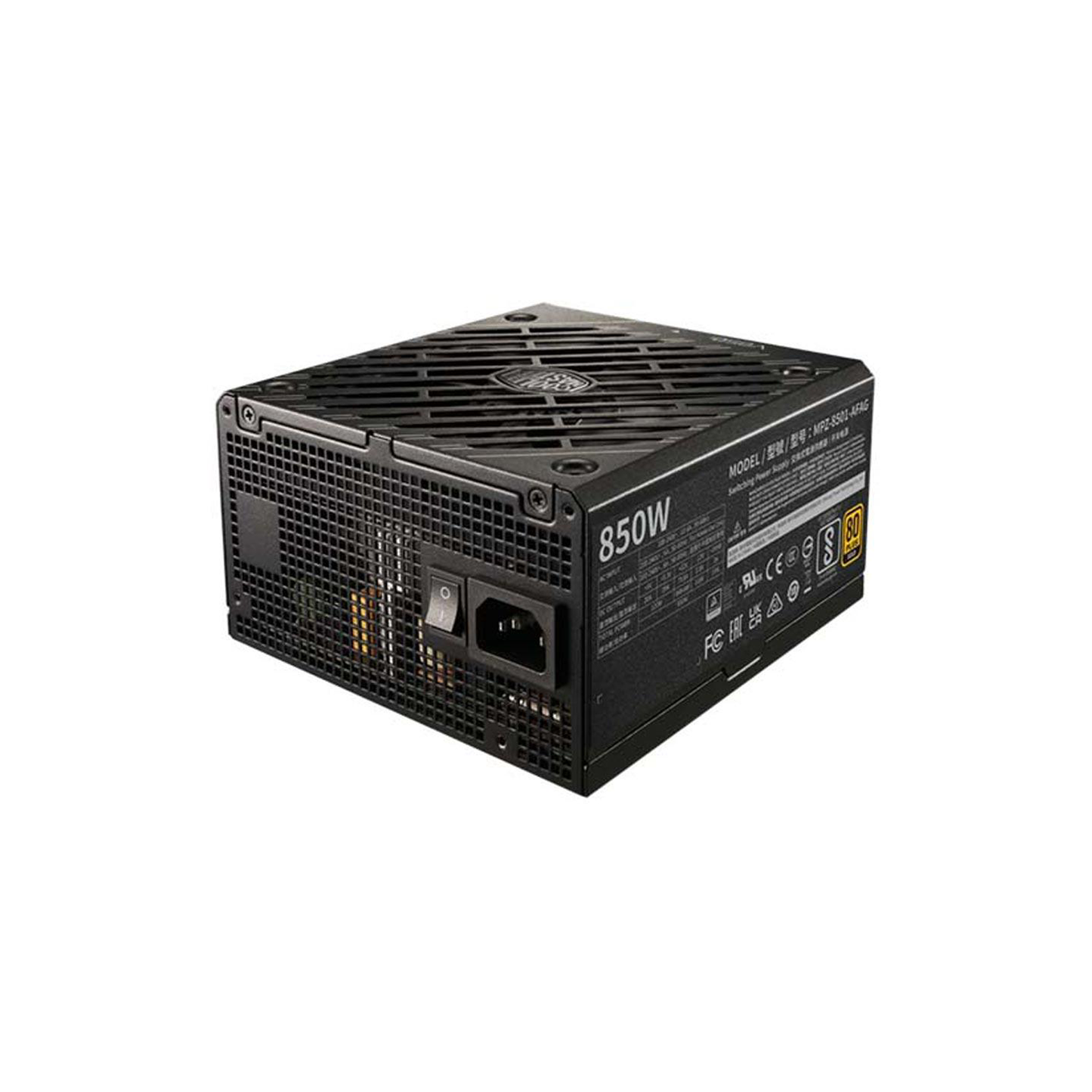 Cooler Master V850 Gold I Multi - 80 Plus Gold Gen 5.0 Fully Modular Power Supply Unit - Black