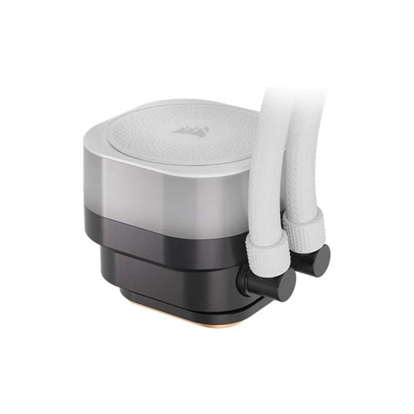 Corsair iCUE Link Titan 240mm - 2 x RX120 RGB AIO Liquid CPU Cooler - White