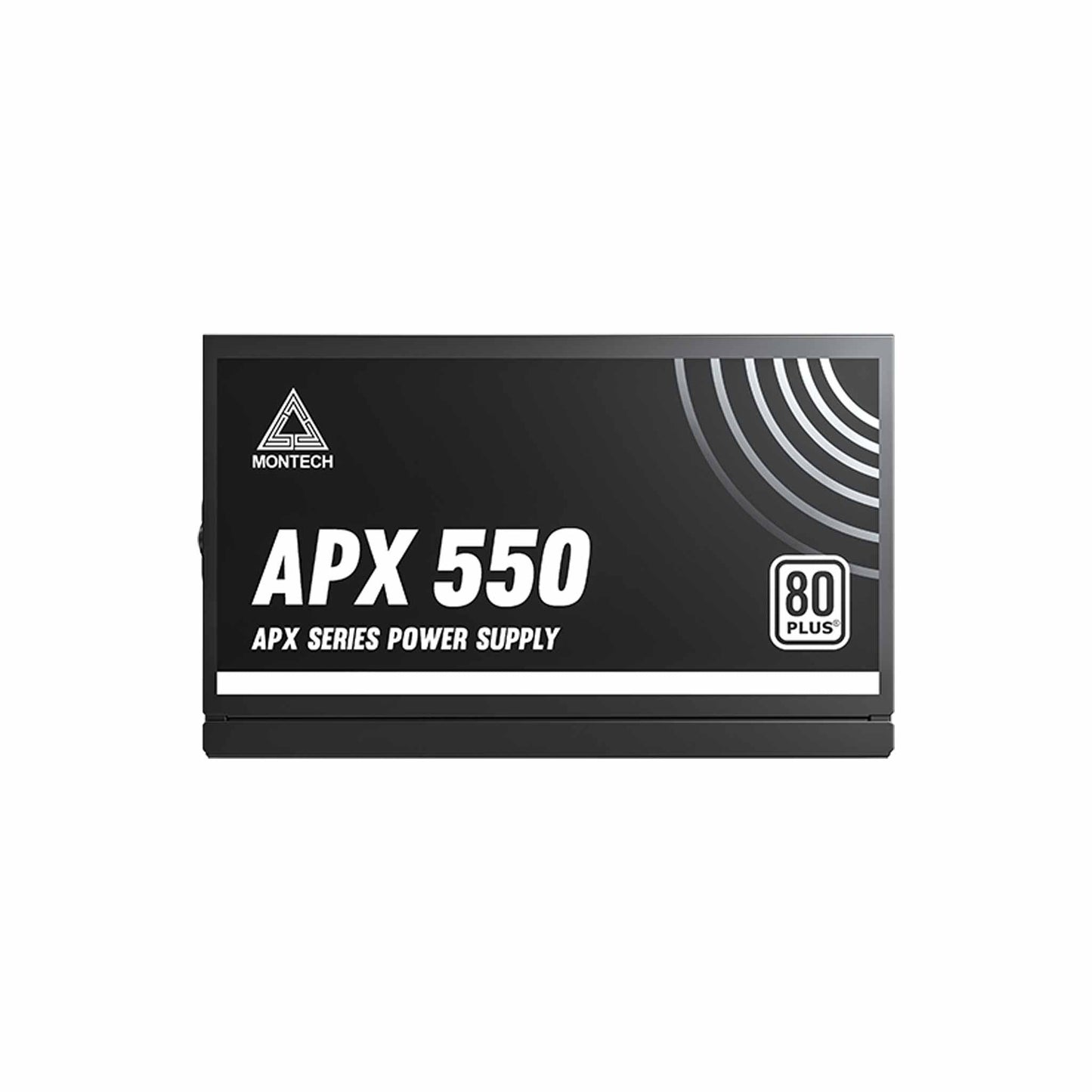 Montech APX 550W Power Supply White Grade - Black