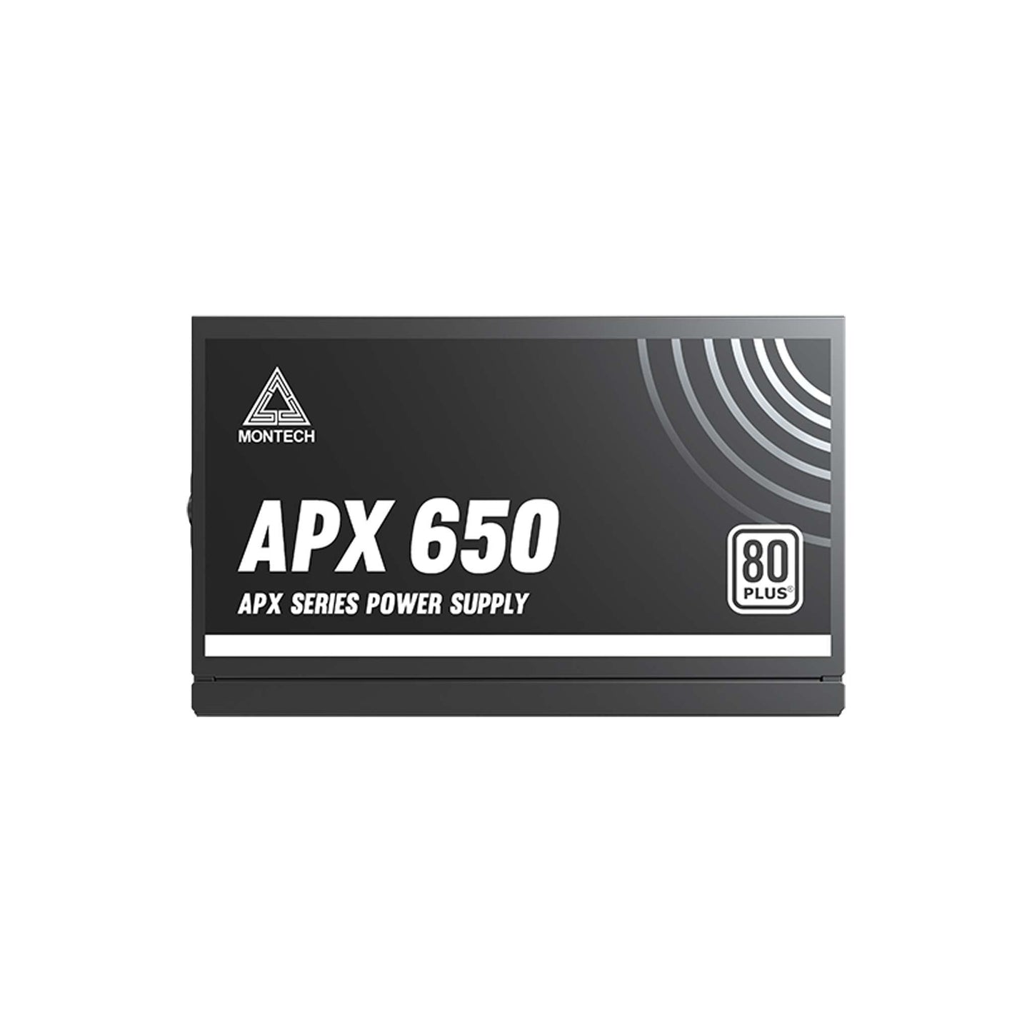 Montech APX 650W Power Supply White Grade - Black