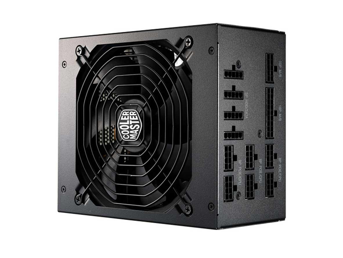 Cooler Master MWE 1050W - V2 80 Plus Gold Fully Modular Power Supply Unit - Black