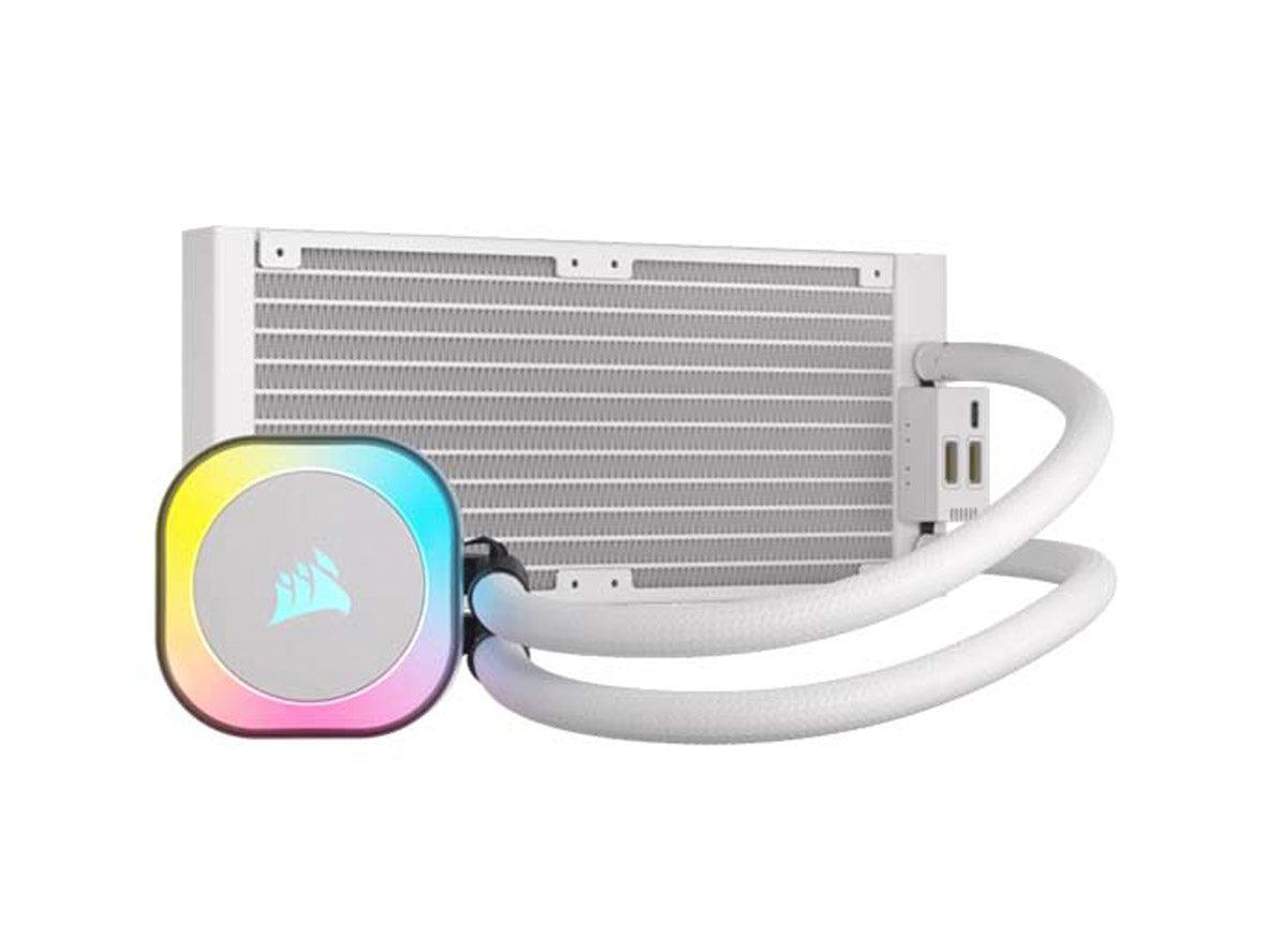 Corsair iCUE Link H100i RGB - 240Mm AIO CPU Liquid Cooler - White