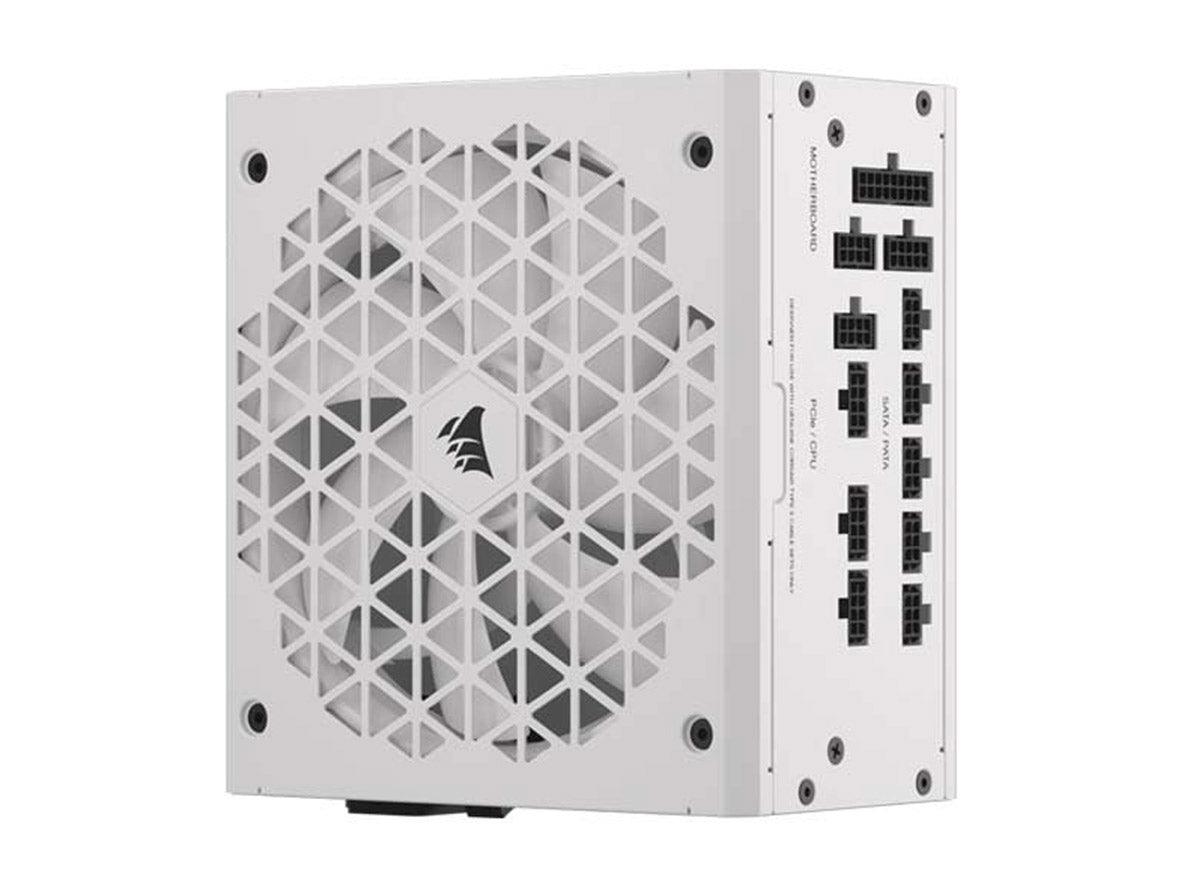 Corsair RM850x Shift - 850W 80 Plus Gold Fully Modular Gen 5 ATX Power Supply Unit - White (UK)