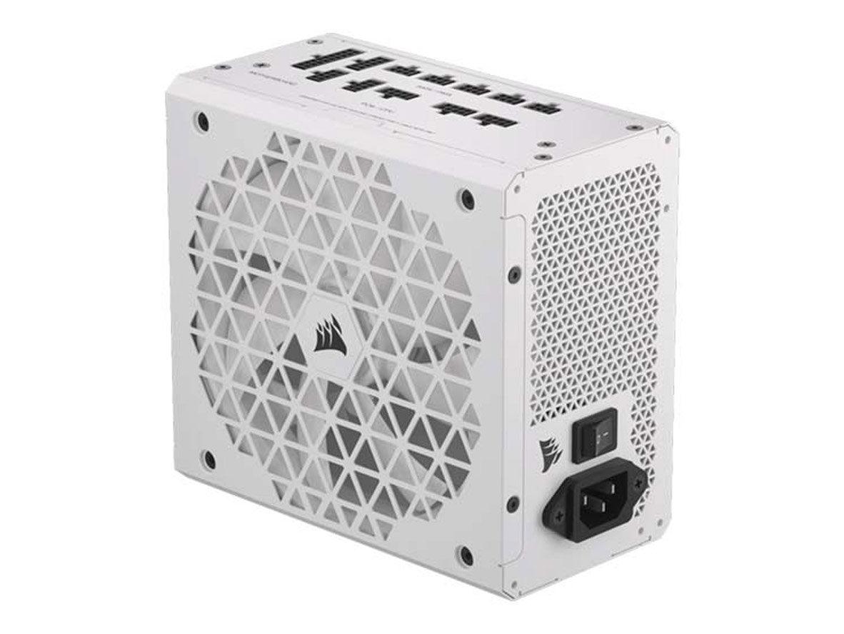 Corsair RM850x Shift - 850W 80 Plus Gold Fully Modular Gen 5 ATX Power Supply Unit - White (UK)