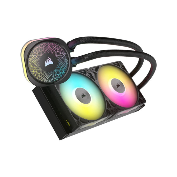 Corsair iCUE Link Titan 240 RX RGB Extreme Performance 240mm Liquid CPU Cooler - Black