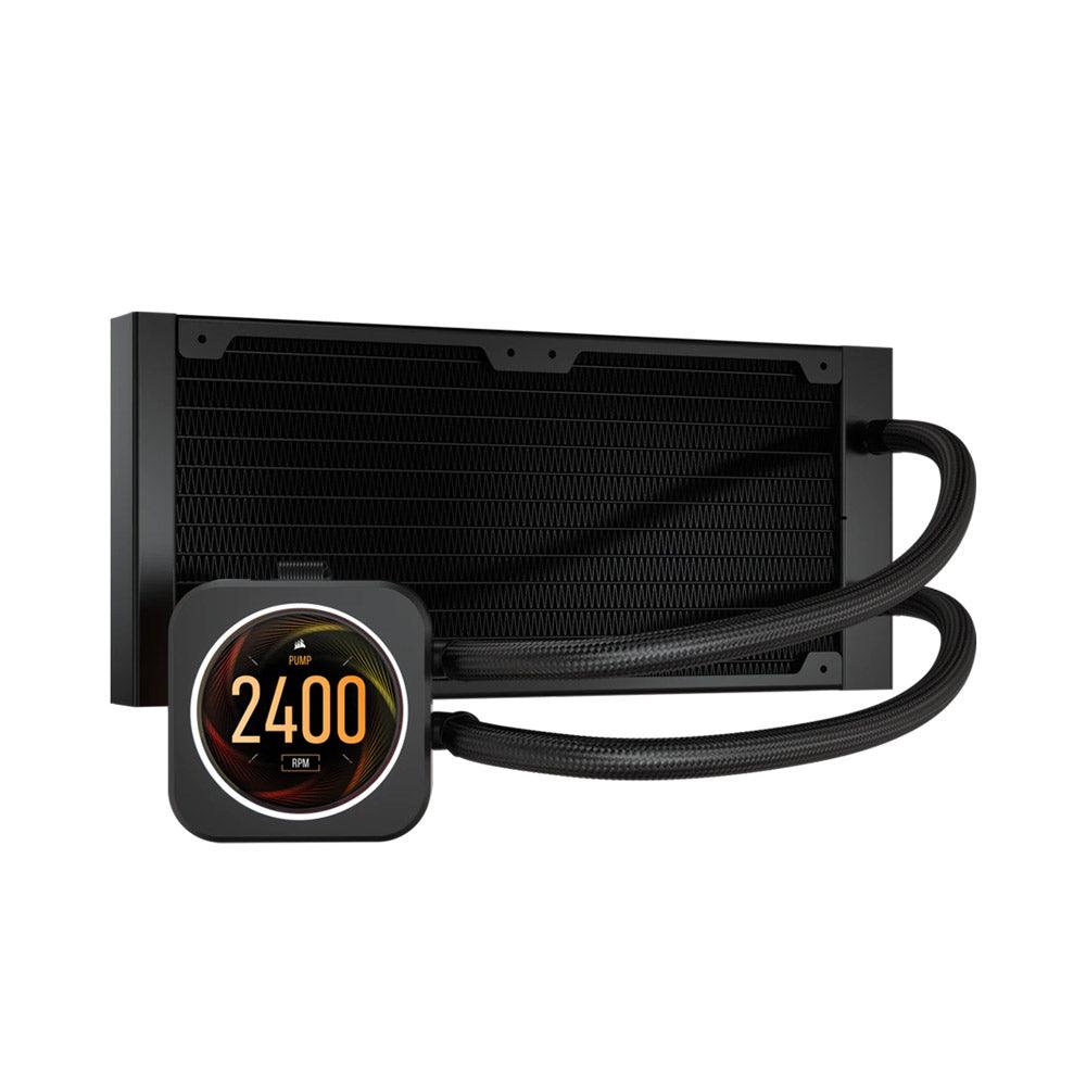 CORSAIR iCUE H100i Elite LCD Display Liquid CPU Cooler