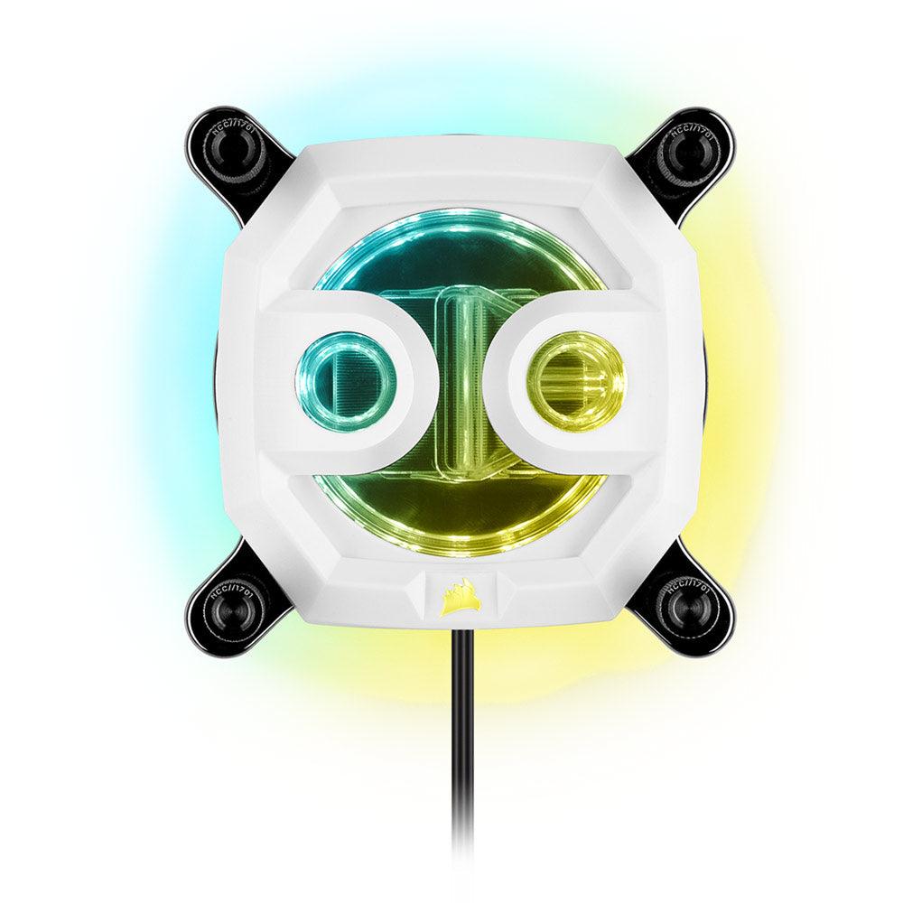 Corsair Hydro X Series XC7 RGB CPU Water Block (1200/AM4) - White