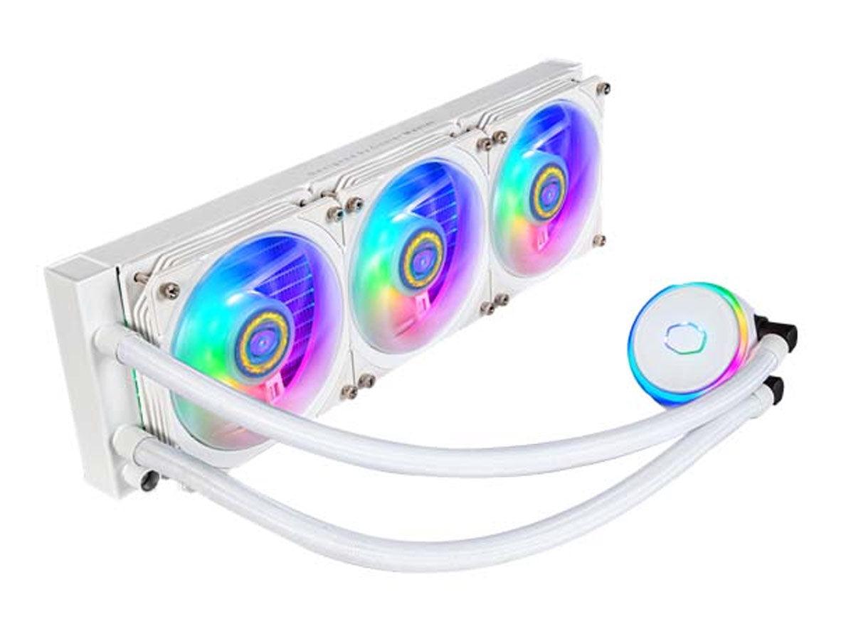 Cooler Master PL360 Flux ARGB CPU Liquid Cooler - White