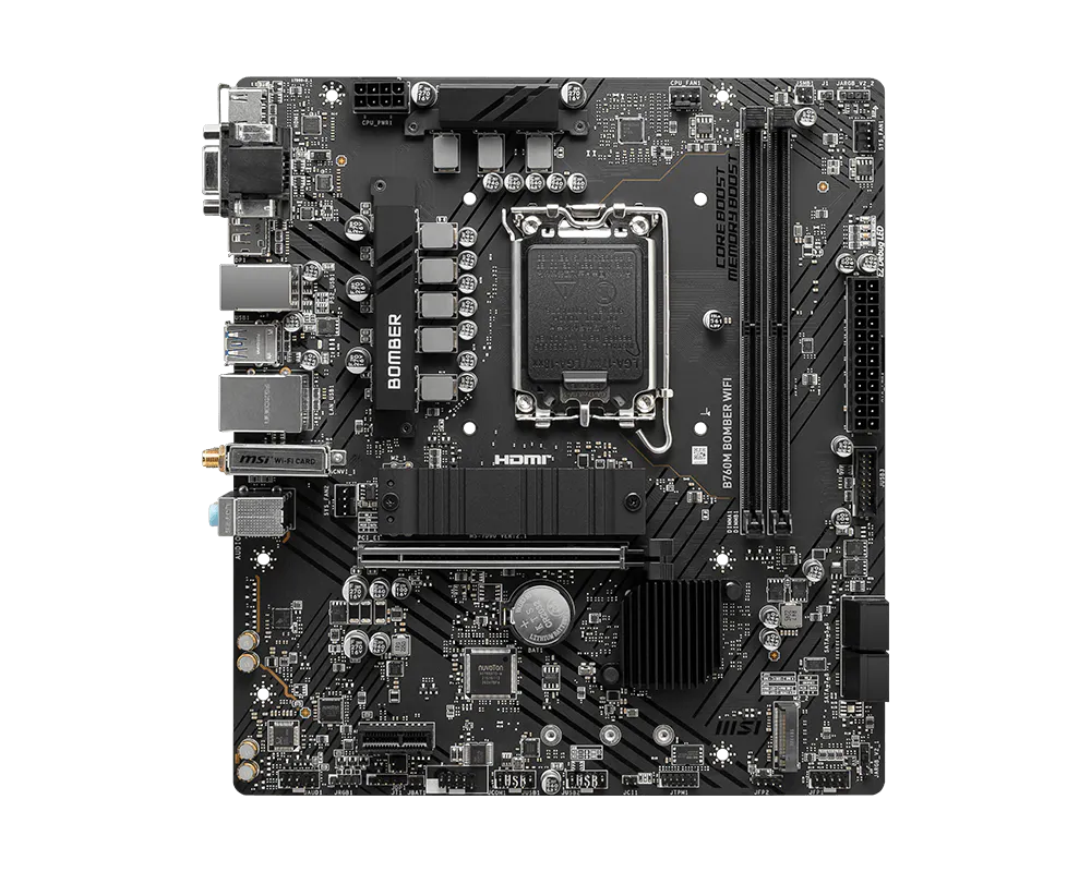 MSI B760M Bomber WIFI DDR5 MotherBoard