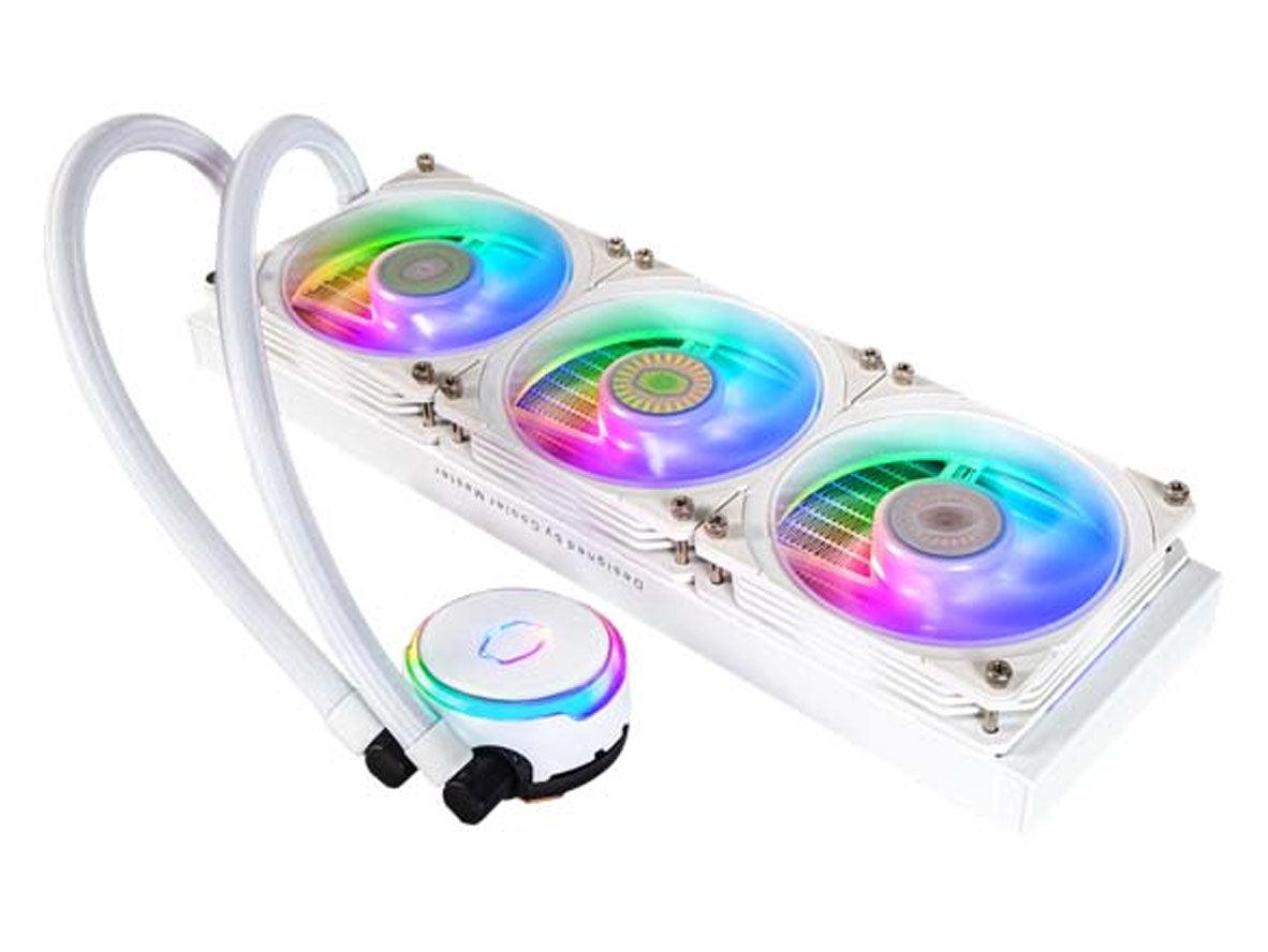 Cooler Master PL360 Flux ARGB CPU Liquid Cooler - White