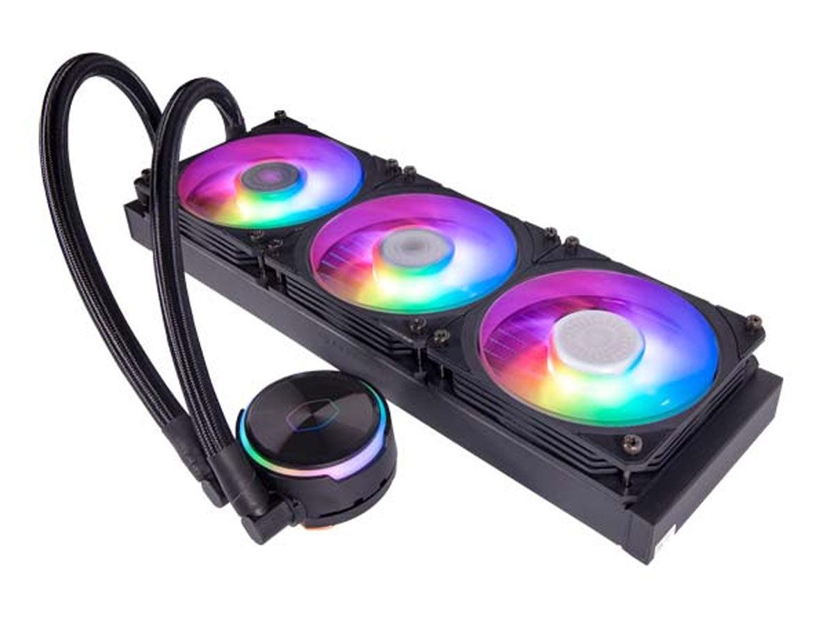 Cooler Master PL360 Flux ARGB CPU Liquid Cooler - Black