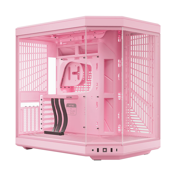 HYTE Y70 Modern Aesthetic Mid Tower Case - Strawberry Milk