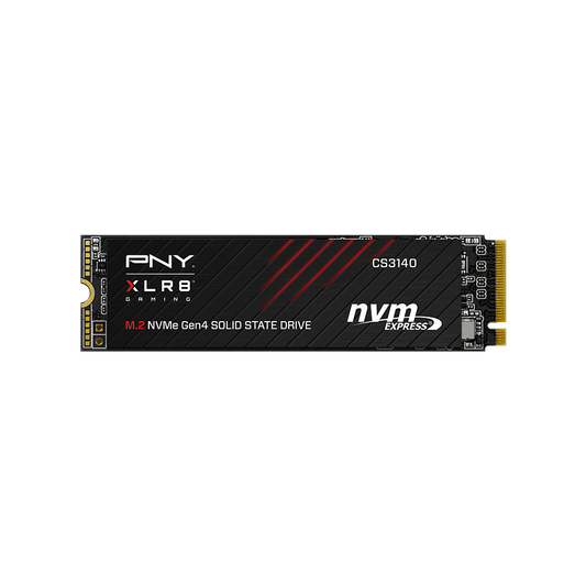 PNY XLR8 CS3140 M.2 2280 PCIe GEN4X4 NVMe SSD (R:7,500MB/s W6,850:MB/s) - 4TB