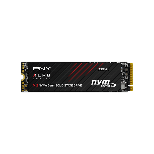 PNY XLR8 CS3140 M.2 2280 PCIe GEN4X4 NVMe SSD (R:7,500MB/s W6,850:MB/s) - 4TB