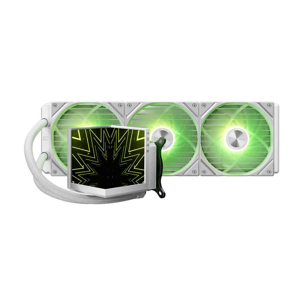 TRYX STAGE ARGB 360mm Liquid Cooler - White